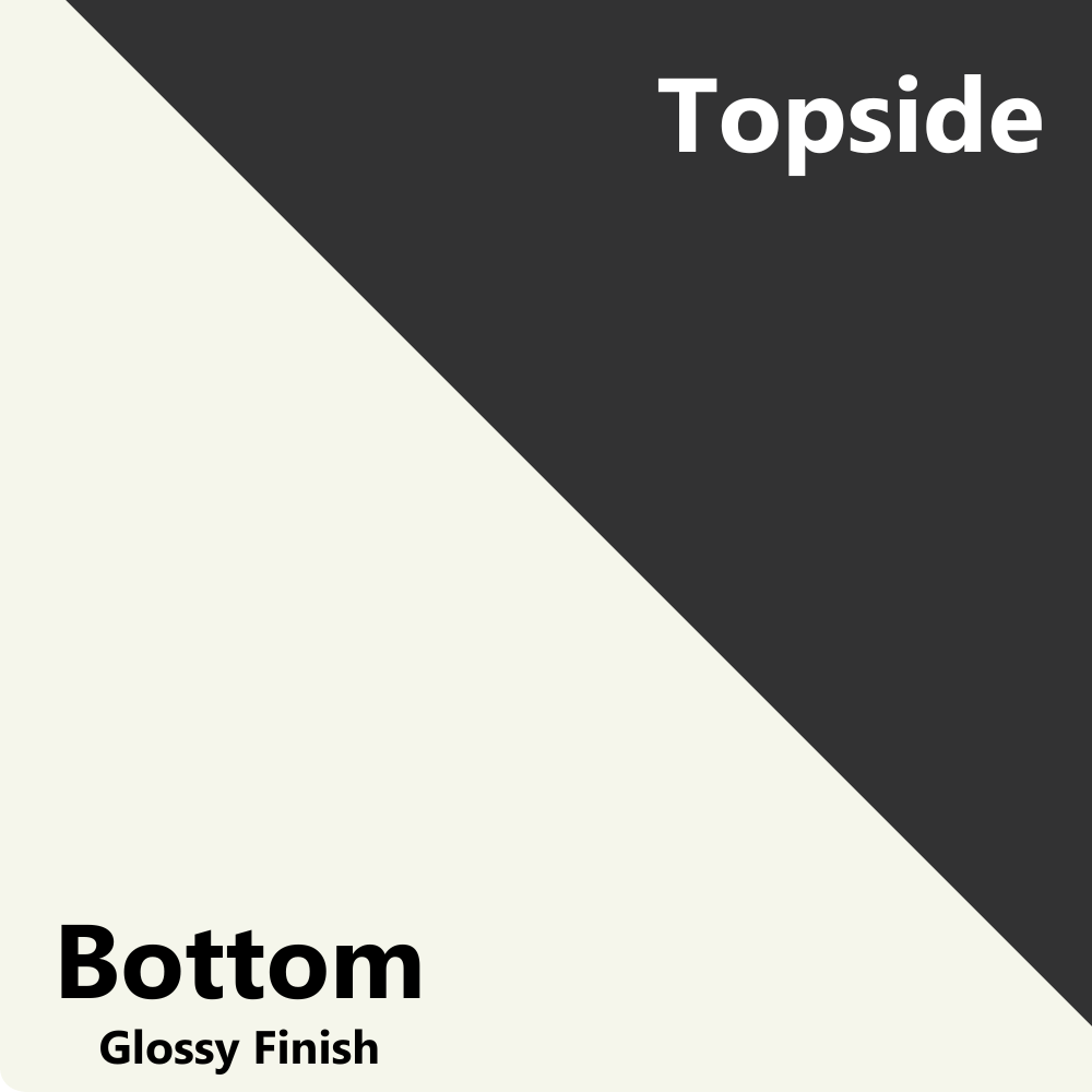 Custom Orb Colorbond Double Sided Two Tone Glossy Steel Corrugated Roof Sheeting 0.42