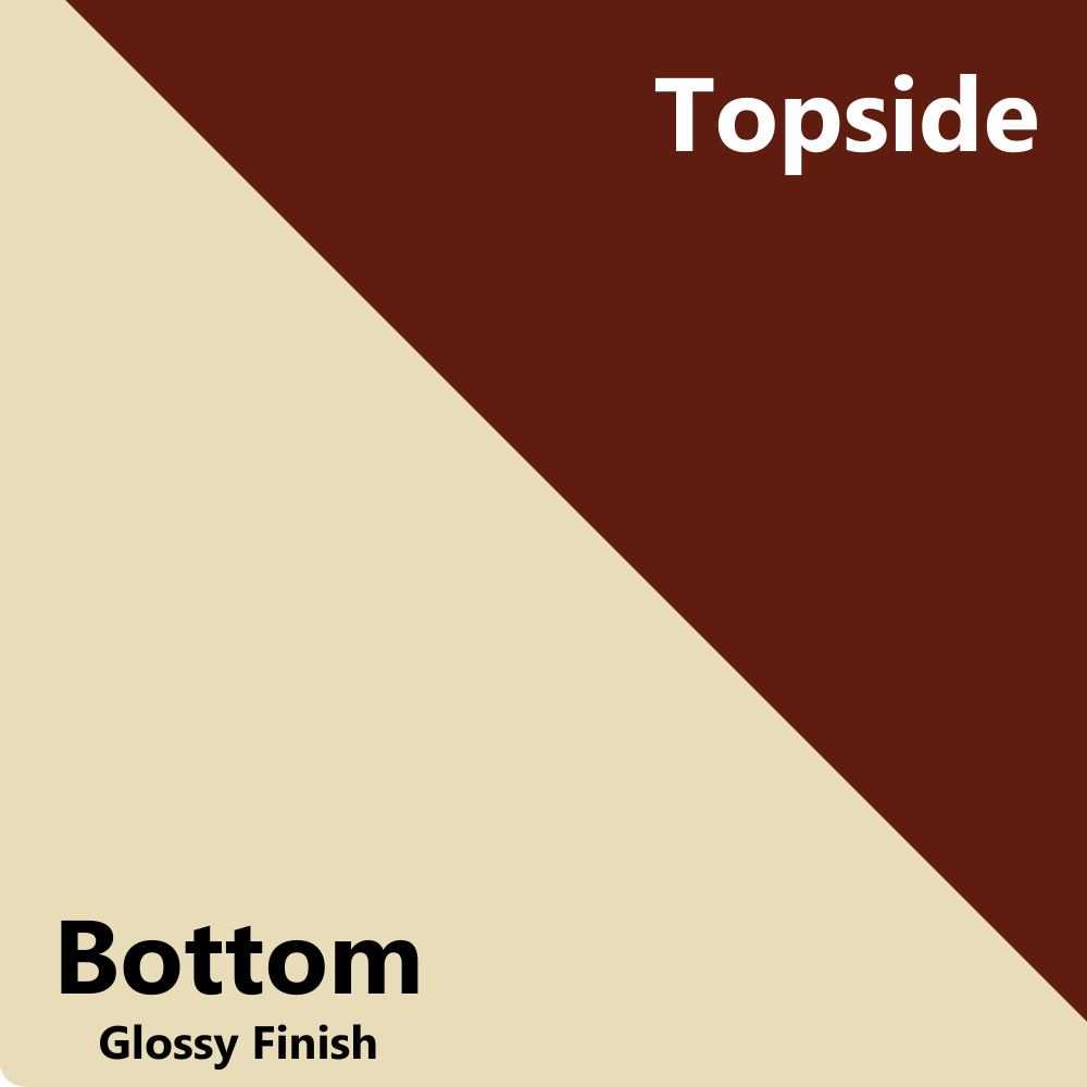 Custom Orb Colorbond Double Sided Two Tone Glossy Steel Corrugated Roof Sheeting 0.42