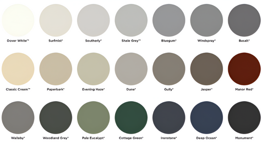 Exploring the Most Popular Colorbond Colors