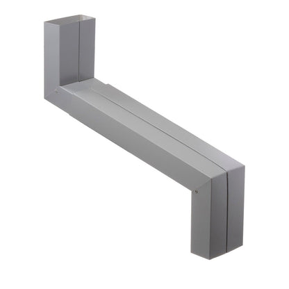 Rectangular Downpipe Offset 100mm X 50mm Colorbond Colours - Adjustable