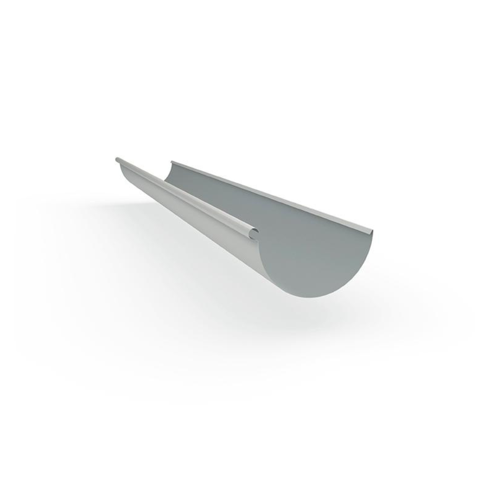 Half Round Gutter 150mm Wide 0.42 Unpainted