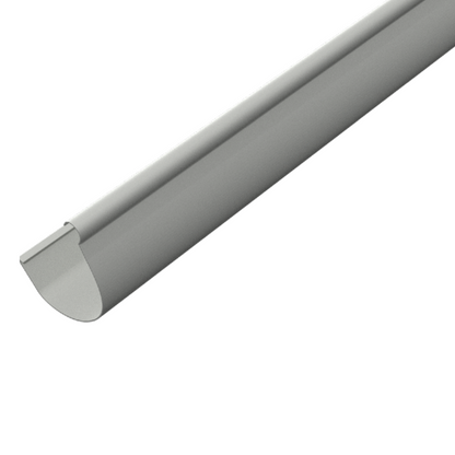 Half Round Flat Back Gutter 150mm Wide 0.42 Unslotted Colorbond Painted