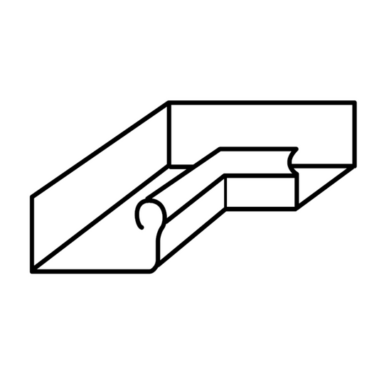 Quad Gutter 150mm Hi Front Internal / External Corner Colorbond Colours