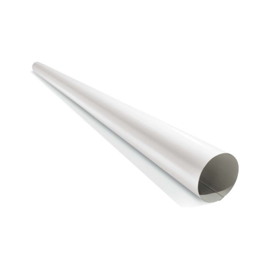 Round Downpipe 0.55 Guage  90mm 2400mm Length Painted