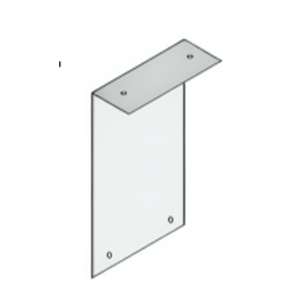 Notched Post Bracket 150mm For 75mm And 90mm Posts Colorbond