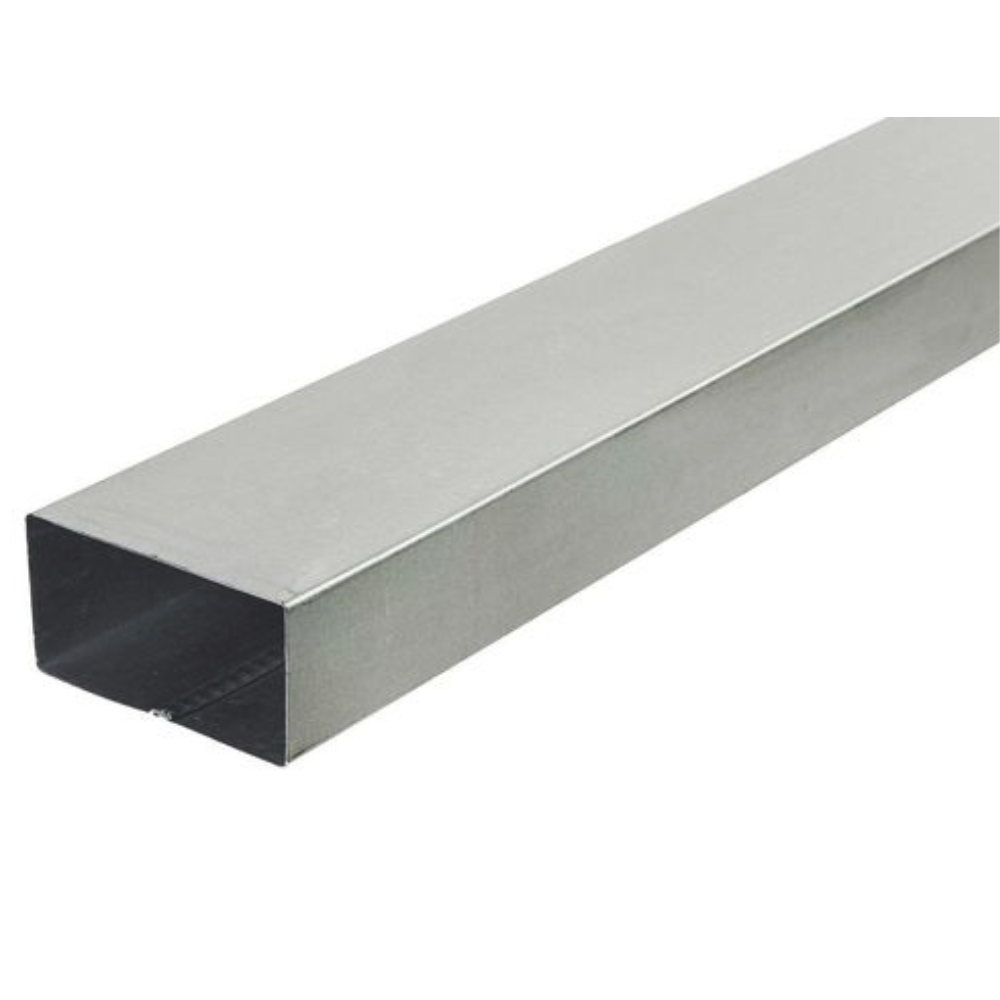 Rectangular Downpipe 0.55 Guage 100mmx75mm 1800mm Length Painted